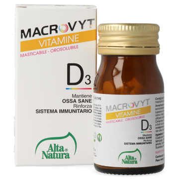 Macrovyt vitamina d3 vegetale 60 compresse orosolubili