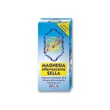 Magnesia effervescente (sella) orale polvere effervescenti 115 g limone