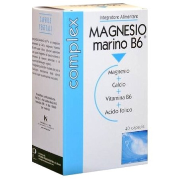 Magnesio marino b6 40 capsule