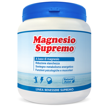 Magnesio Supremo Natural Point Contro Stanchezza e Stress 300 g