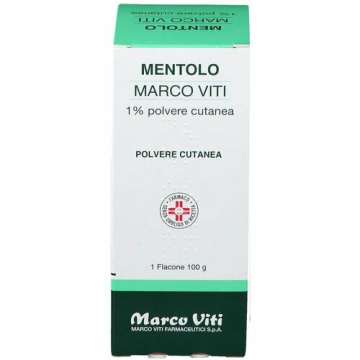 Marco Viti Mentolo 1% Polvere cutanea 100 g