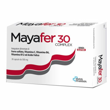 Mayafer Complex Integratore Ferro e Vitamine 30 Capsule