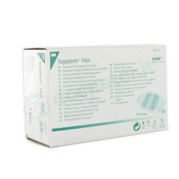 Medicazione trasparente sterile semipermeabile in poliuretano 10x25cm 20 pezzi
