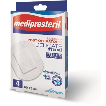Medipresteril medicazioni post operatorie delicate 10 x 12 4pezzi