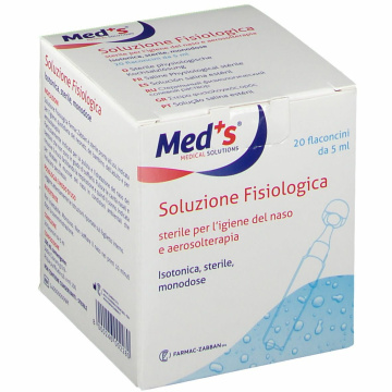 Meds soluzione fisiologica 20 flaconcini da 5 ml