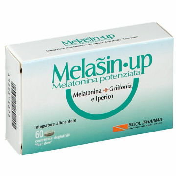 Melasin up integratore di melatonina 60 compresse