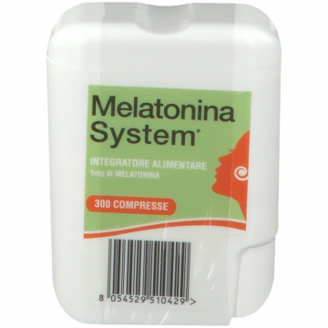 Melatonina system 300 compresse 1 mg