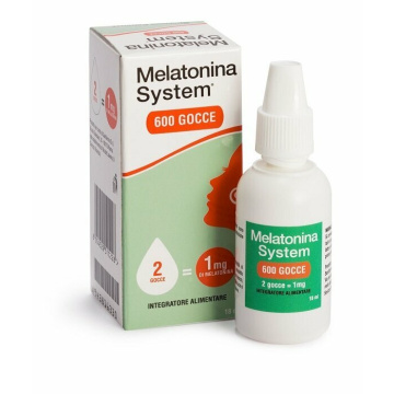 Melatonina system 600 gocce 18 ml