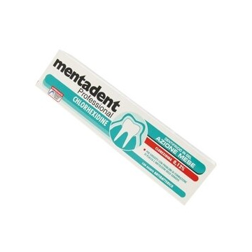 Mentadent professional dentifricio azione prolungata clorexidina 0,12% 75 ml