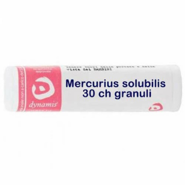 Mercurius solubilis 30 ch granuli