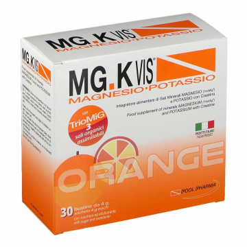  MGK Vis Magnesio Potassio Arancia Sali Minerali 30 Bustine