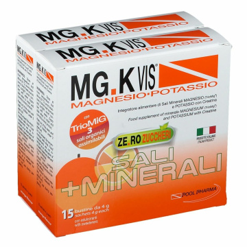 Mgk vis orange zero zuccheri 15 bustine + 15 bustine