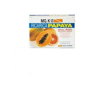 Mgk vis ricarica papaya con roc 12 bustine