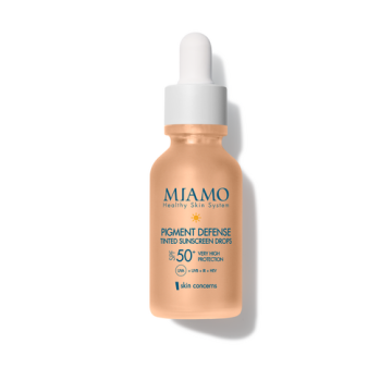Miamo Pigment Defense Tinted Sunscreen Drops SPF50+ 30 ml