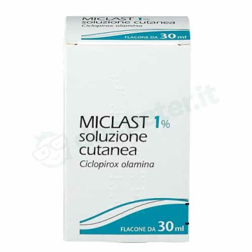 Miclast 1% antimicotico soluzione dermatologica 30 ml