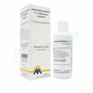 Micoxolamina 1% Antimicotico Soluzione Cutanea 150 ml
