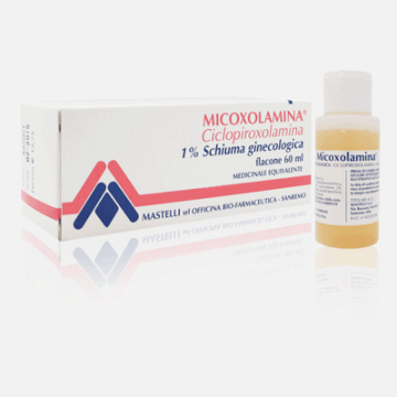 Micoxolamina 1% antimicotico schiuma ginecologica 60 ml