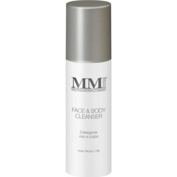 Mm system skin rejuvenation program face body cleanser 15%