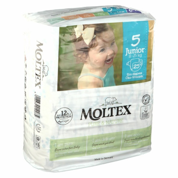 Moltex Pure & Nature Pannolini 11-25 kg taglia 5 25 pezzi