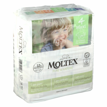 Moltex pure & nature pannolini maxi 7-18 kg taglia 4 29 pezzi