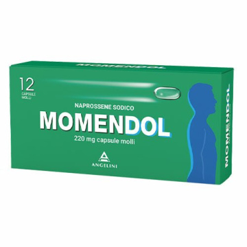 Momendol 12 Capsule Molli 220 mg Naprossene