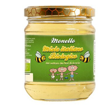 Monello miele biologico di acacia vasetto 250 g