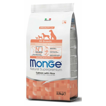 Monge all breeds puppy salmone & riso 12000 g