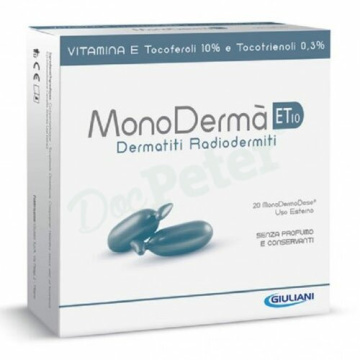 Monoderma' et10 vitamina e 10% tocotrienoli 0,3% 20 capsulemonodose uso esterno 0,9 ml