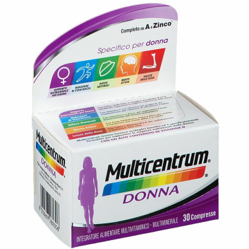 Multicentrum Donna Multivitamine e Multiminerali 30 compresse