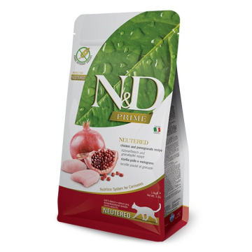 N&d cat grain free neutered pollo & melograno 5 kg