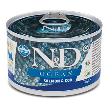 N&d dog ocean salmon & codfish 140 g