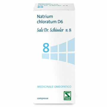 Natrium chloratum d6 sale dr.schussler n.8 d6 200 compresse flacone