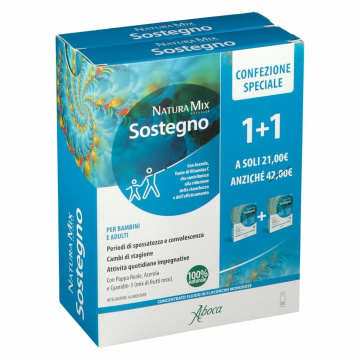 Natura Mix Advanced Sostegno 10 flaconcini 1+1 Promo Speciale