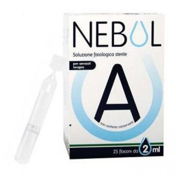 Nebulizzazione soluzione fisiologica 25 flaconcini monodose 2 ml