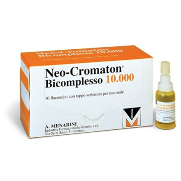 Neocromaton bicomplesso 10000 soluzione orale 15ml 10 flaconcini