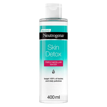 Neutrogena Skin Detox Acqua Micellare Tripla Azione 400 ml