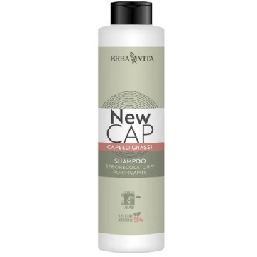 Newcap Shampoo Capelli Grassi Seboregolatore Purificante 250 ml