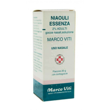 Niaouli essenza 2% marco viti adulti gocce nasali 20 g 