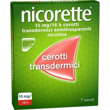 Nicorette Cerotti Transdermici 10 mg/16 h 7 Cerotti