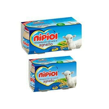 Nipiol omogeneizzato agnello 80 g 2 pezzi
