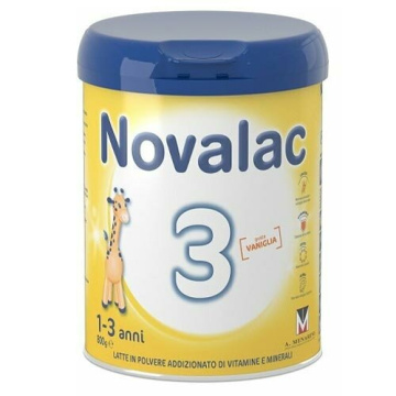 Novalac 3 Latte in Polvere Con Minerali e Vitamine 800 g