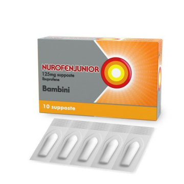 Nurofen Junior 125 mg 10 Supposte Bambini