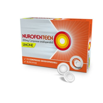 Nurofenteen 200 mg 12 Compresse Orodispensabili