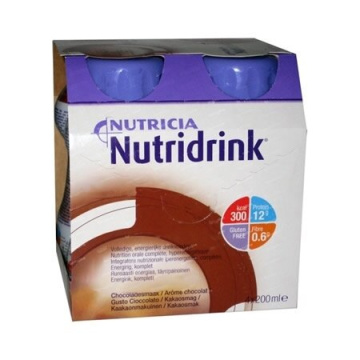 Nutridrink cioccolato 4 x 200 ml