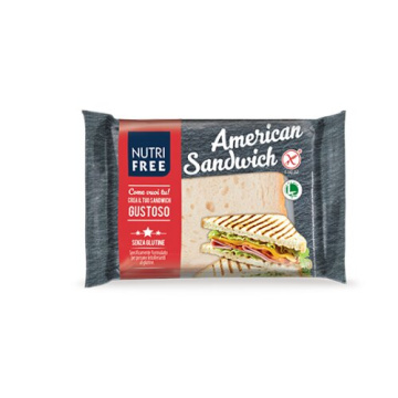 Nutrifree american sandwich 60 g x 4 pezzi
