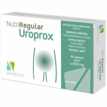 NutriRegular Uroprox Prostata e Vie Urinarie 30 Capsule Molli