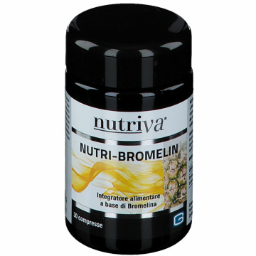 Nutriva nutri bromelin 30 compresse