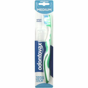 Odontovax spazzolino total tech medium