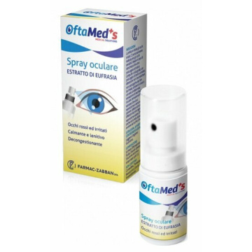 Oftamed's spray oculare occhi rossi e irritati estratto eufrasia 10 ml