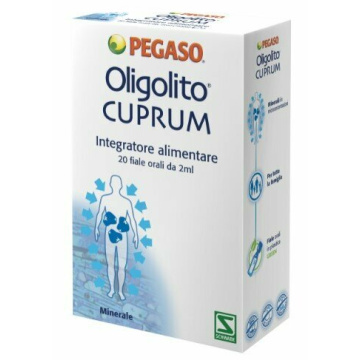 Oligolito cuprum 20 fiale 2 ml